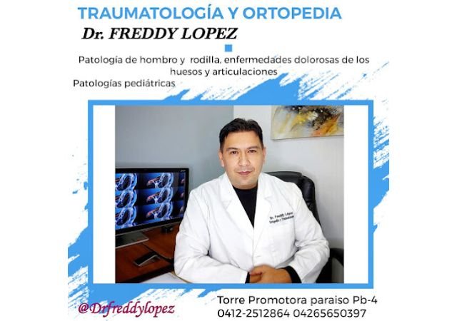 Fachada de Dr Freddy López Traumatólogo